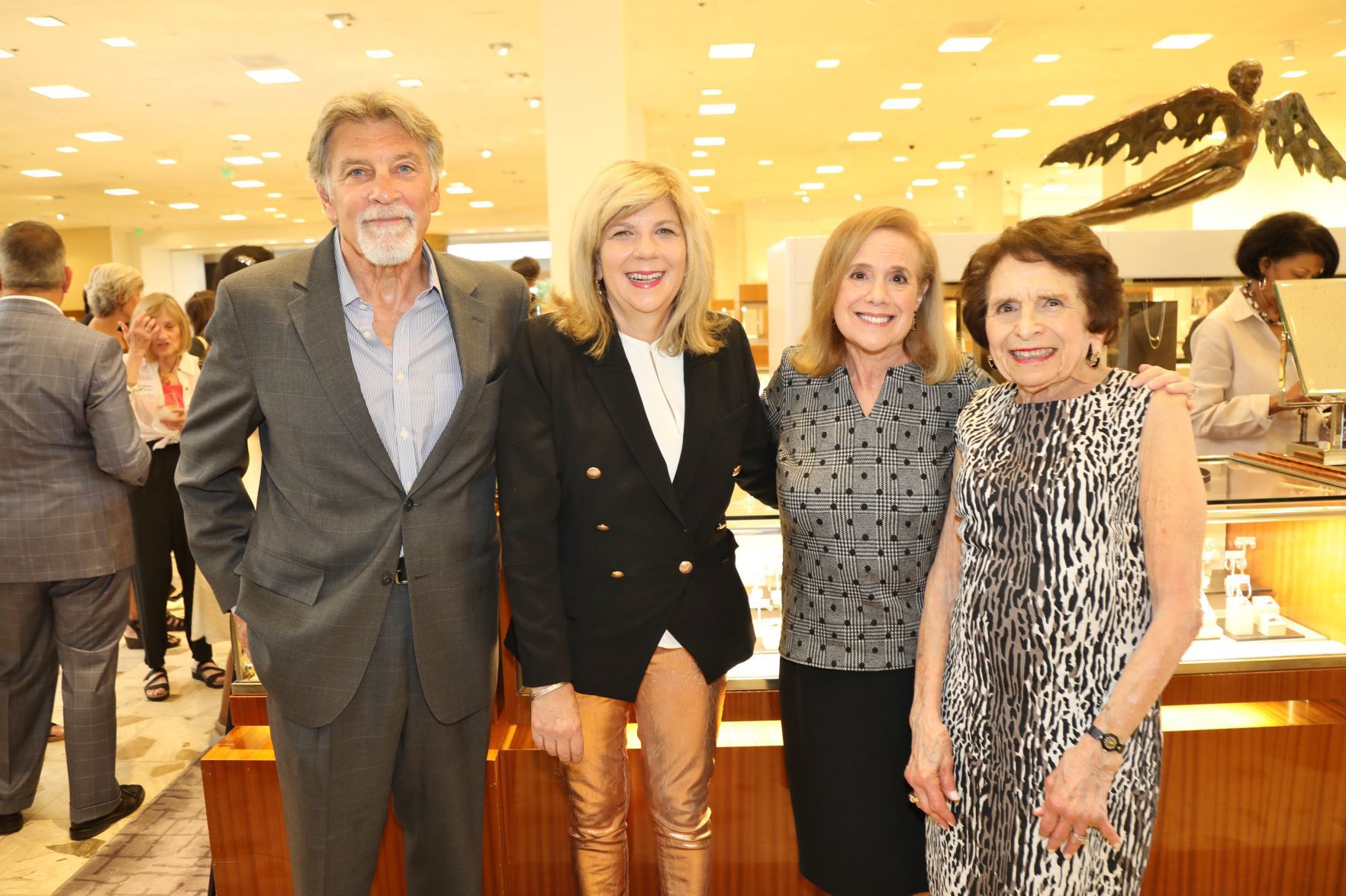 Tom Eschen, Carol Goodman, Barbara Shuman, Esther Langsam